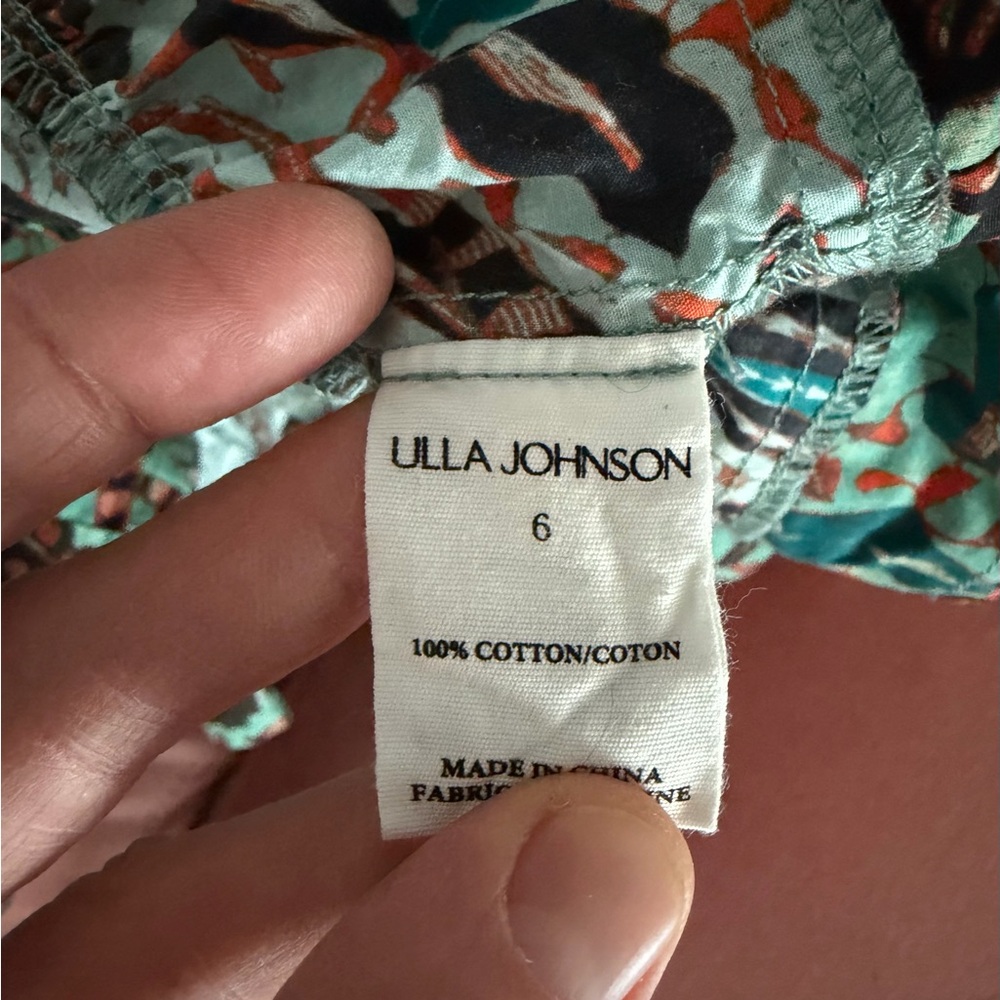 Ulla Jo Floral Ruffle Women's Shorts - Picture 4 of 4